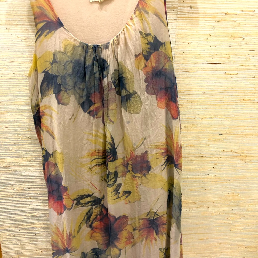 Formal dress- above knee length, lose fitting- great condition.